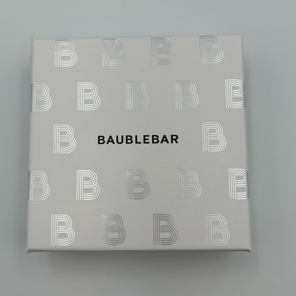 *New* BaubleBar Brown Glitter and Pearl Football Earrings - Picture 3 of 6